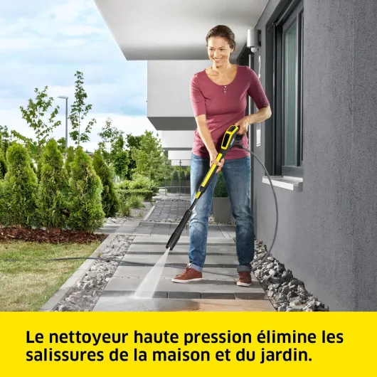 Nettoyeur Haute Pression K 5 Premium Power Control Flex,Pression : Max 145 Bar, Débit : 500l/h, Surface : 40m²/h, Poids : 12,5 kg, Pistolet et Flexible Haute Pression,Lance Vario Power, Rotabuse Premium pression