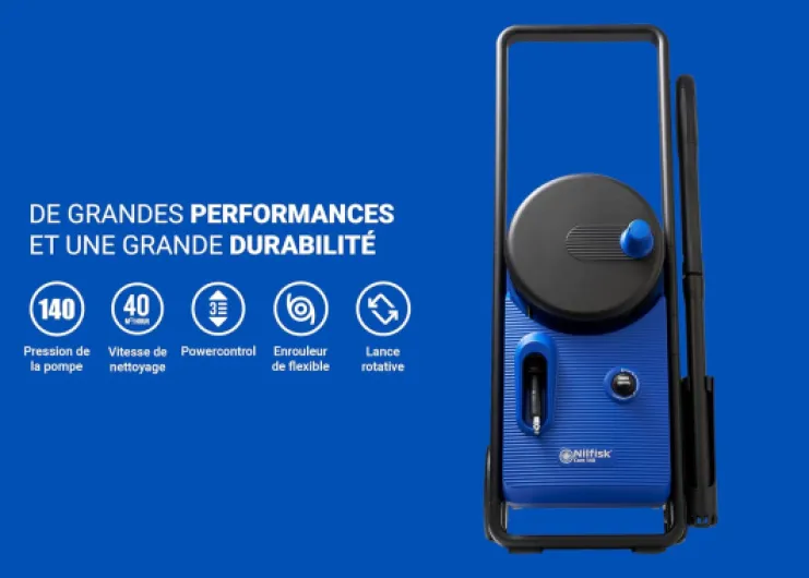 Nettoyeur Haute Pression Core 140 Bars avec PowerControl pour Le Jardin, Terrasse et Voiture (1800 W) 128471263 Core 140 Powercontrol