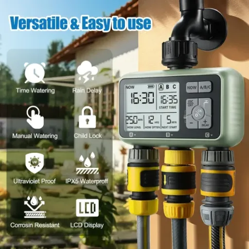 Test du Programmateur d'arrosage CROSOFMI : Efficace pour un jardin sans soucis