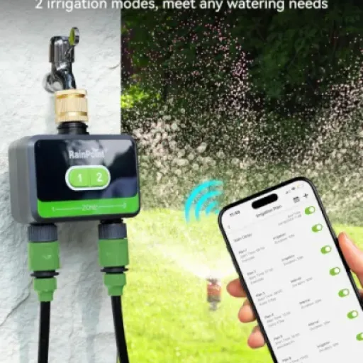 Test RAINPOINT Programmateur Arrosage : le gadget pour jardiniers connectés