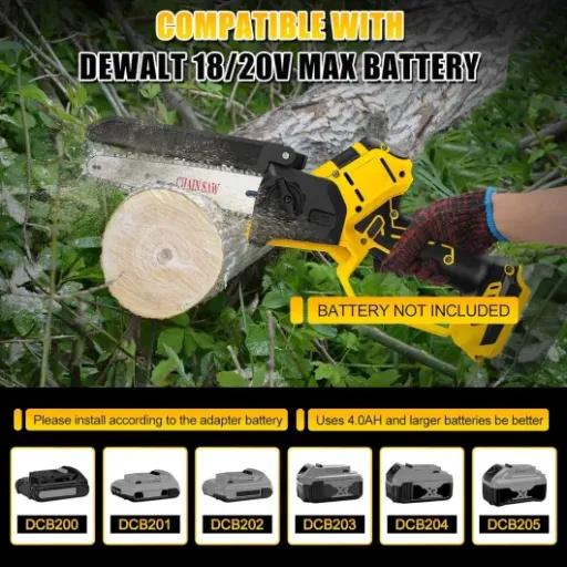 Test Mini Tronçonneuse Électrique Panthem : pratique mais perfectible