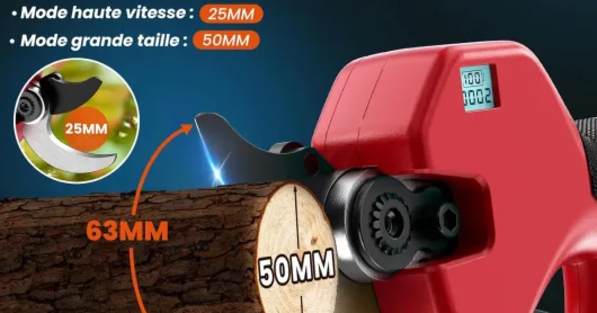 Test Sécateur Électrique Sans fil PS01R : la taille sans effort