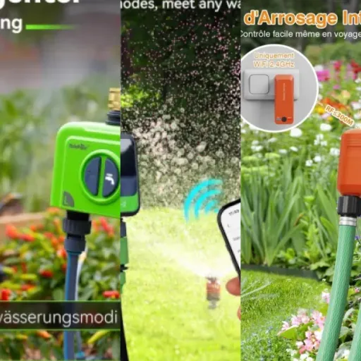 Classement des 10 meilleurs systèmes d’arrosage connectés (janvier 2026)