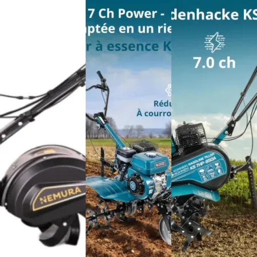 Les 4 meilleurs motoculteurs usage intensif (janvier 2026)
