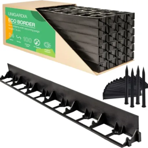 Test Bordure de Jardin en Plastique UNIGARDIA : efficace et sans chichis