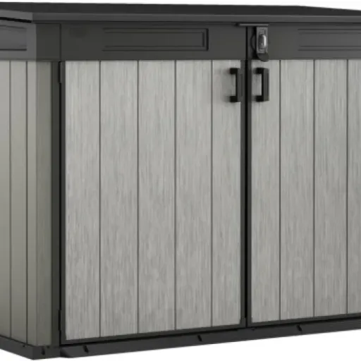 Test Keter Abri horizontal range poubelle GRANDE STORE : l'abri qui protège sans chichi