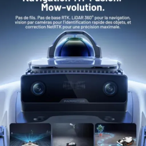 Test LUBA 3 AWD 3000 Robot Tondeuse : L'allié pour les terrains escarpés