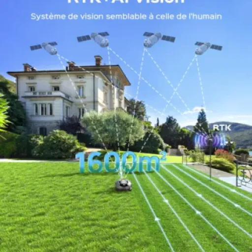 Test N1600PRO de YARDCARE : la tondeuse robot qui sait où elle va