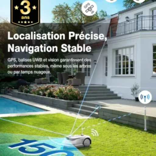 Test ECOVACS Goat G1-800 : le robot tondeuse qui cartographie votre jardin sans fil