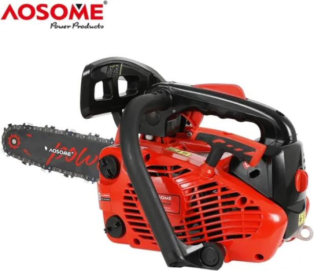 Tronçonneuse élagueuse thermique 25 cm3, 1,2CV, guide 26 cm, 2 chaînes,Démarrage facile