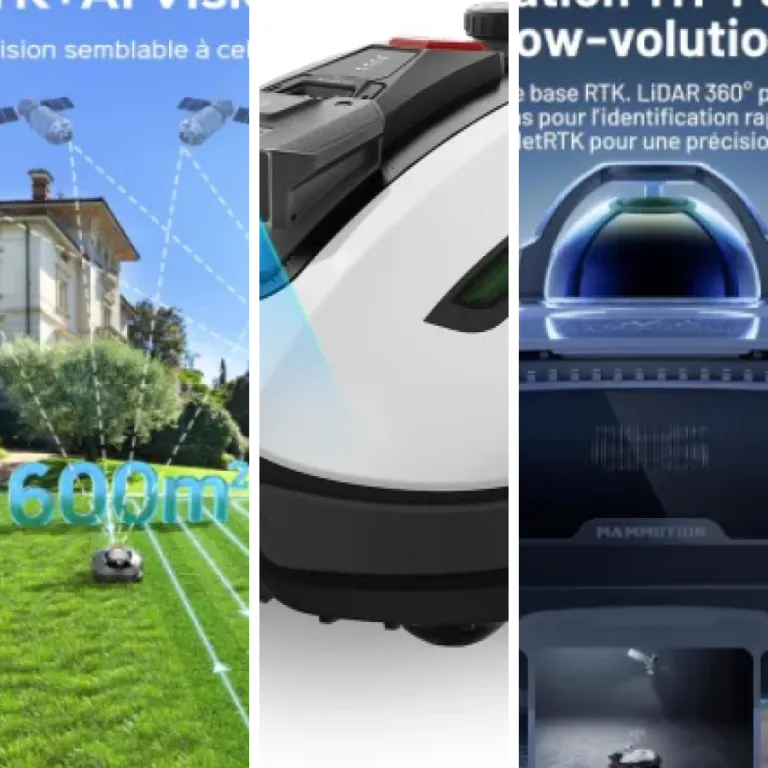 Les 7 meilleurs robots tondeuses haut de gamme autonomie étendue (2026)