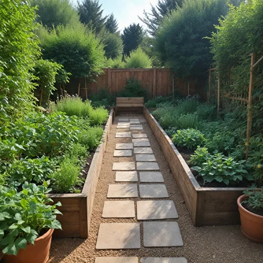 Idée potager : des aménagements élégants pour un jardin productif et facile à vivre