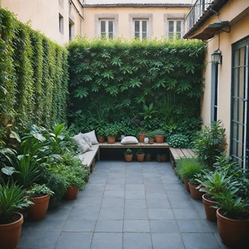 Idées de petit jardin : créer un écrin de verdure dans un espace réduit