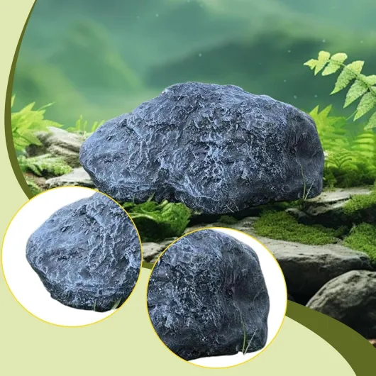 MagiDeal Rocher décoratif Artificiel en Imitation Pierre, idéal pour l'aménagement paysager, Les Jardins et Les terrariums à Reptiles, Style A