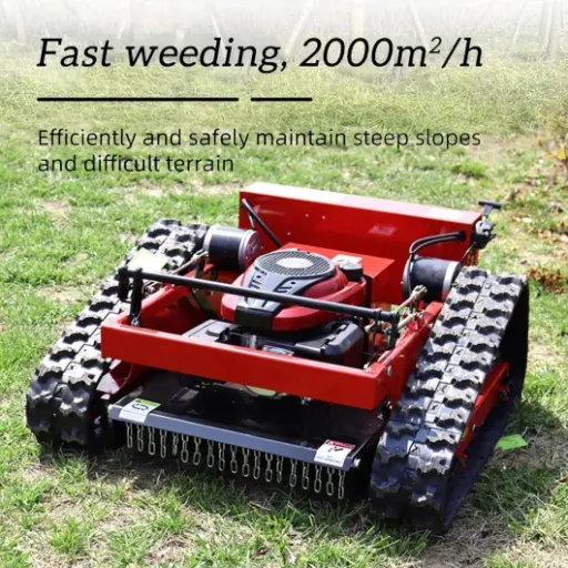 Test PEIXEN Tondeuse à gazon à essence télécommandée : la tondeuse pour pentes quand t’en as marre de pousser