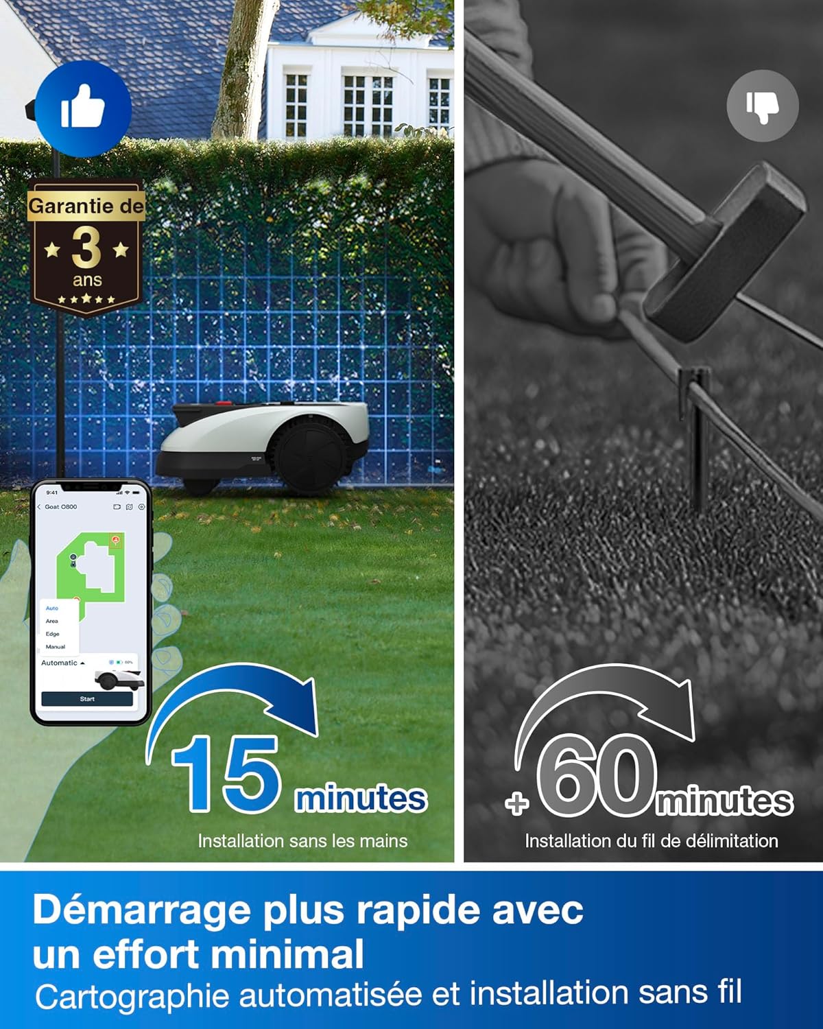 Goat O800 RTK Robot Tondeuse (O800 RTK)