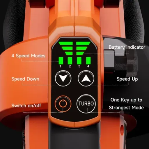 Test AIVOLT Souffleur de Feuilles 3 en 1 : pratique sans fil, mais pas un monstre de puissance