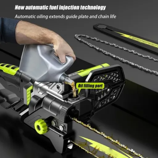 Test Tronçonneuse électrique 23" (generic) : grosse lame, petit prix, mais quelques limites