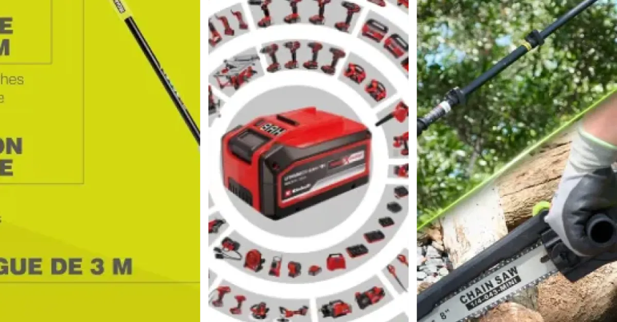 Les meilleurs élagueuses électriques sur perche : notre top 3 (2026)