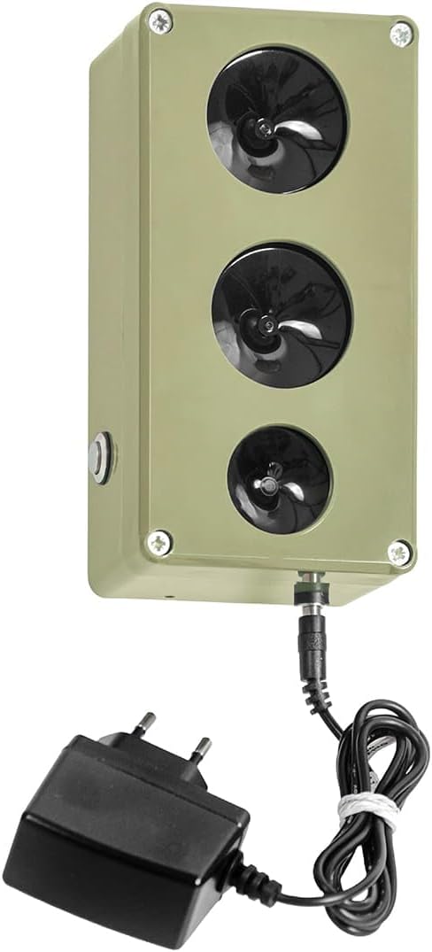 Répulsif Ultrasons pour rongeurs, Souris, Rats et Martres - facile à monter sur l'aimant - pour Repousser Animaux Nuisibles - Appareil haute fréquence - Protecteur de Jardin, Maison, Garage, Grenier