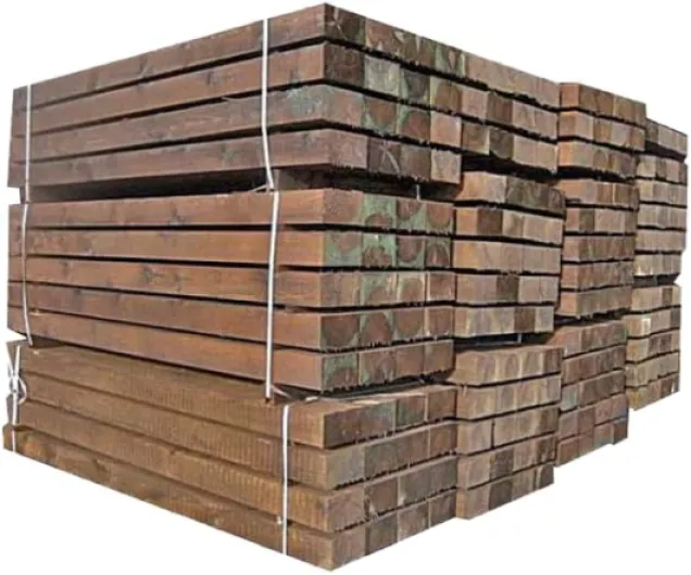 Suinga - Traverse en Bois traité 22 x 12 x 200 cm, servent à élaborer des Bordures, des compositions décoratives dans Les Jardins, la délimitation et la Fixation de terrains