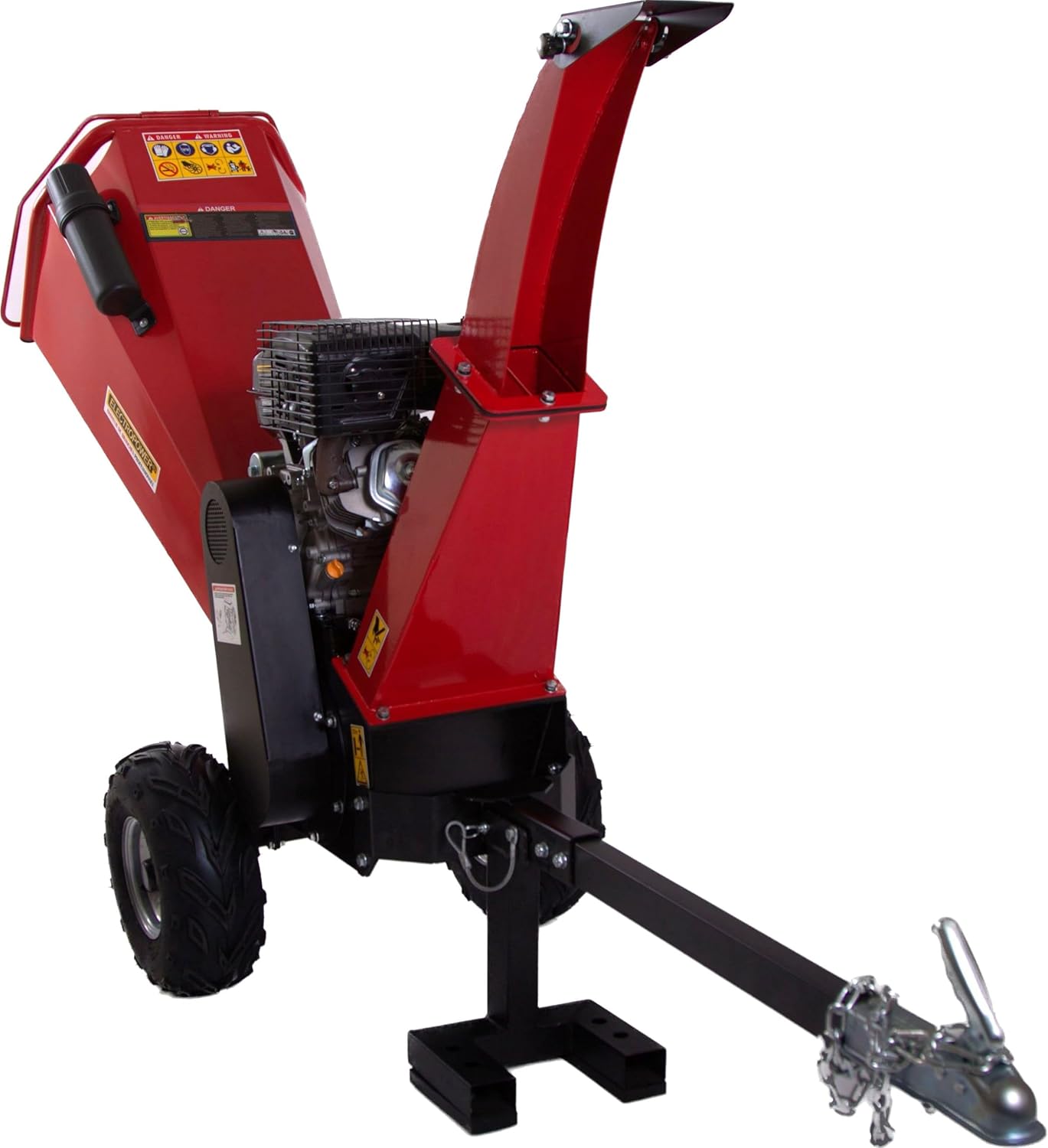 Broyeur de Branches 15CV ELECTROPOWER - à démarrage électrique - Grand débit - 120mm