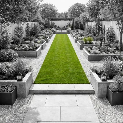 Comment aménager un jardin en longueur pour créer des espaces harmonieux et fonctionnels