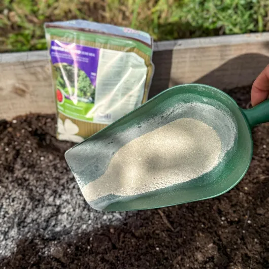 Farine d’os 1 kg Engrais organique riche en phosphore (30%) et calcium (38%) Amendement du sol, contribue au développement racinaire et à la floraison