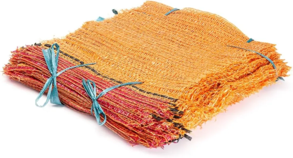 Lot de 100 sacs Raschel - 51 cm x 80 cm - Pour pommes de terres, légumes, oignons