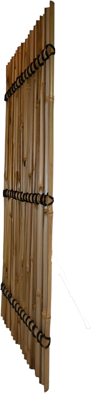 Toile en bambou semi-circulaire 180 x 90 cm