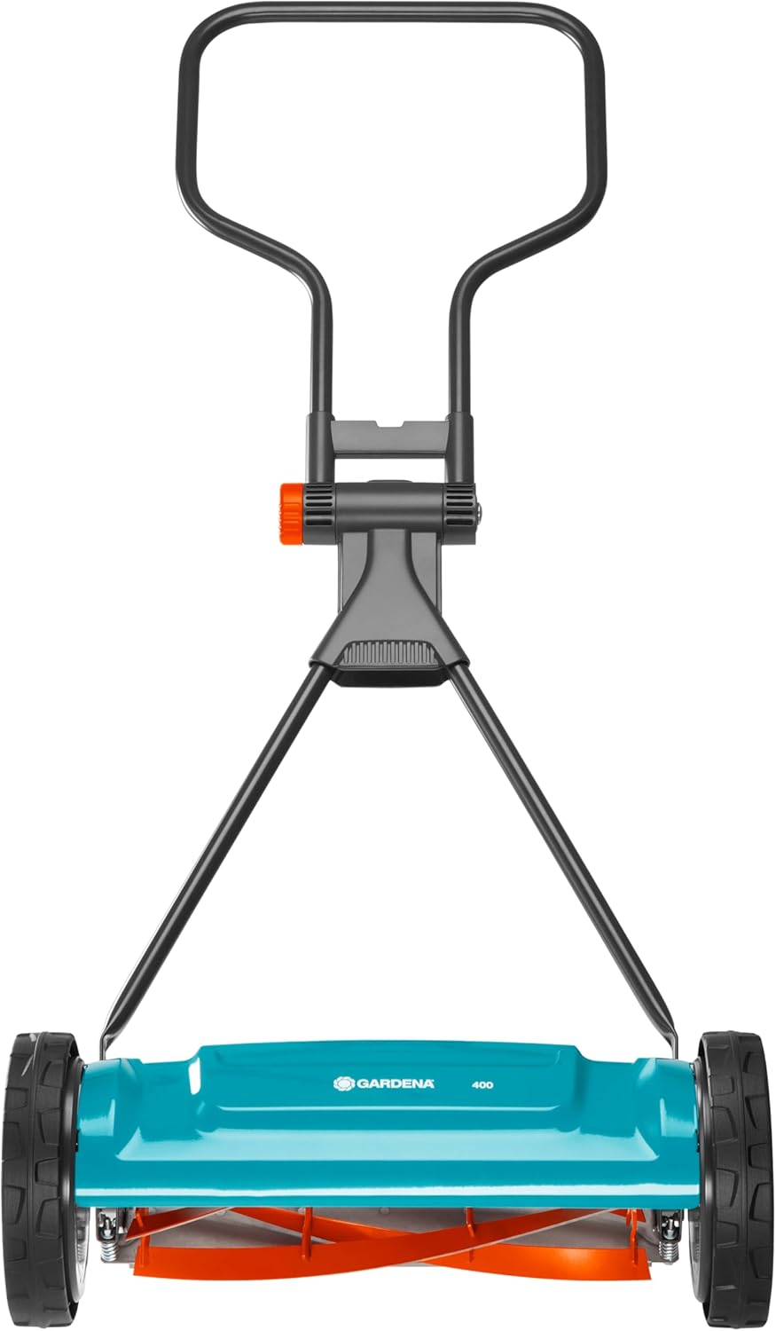 Tondeuse hélicoïdale 400 Classic : Tondeuse à Main, Largeur de Travail de 40 cm pour pelouse jusqu'à 200 m², Cylindre de Coupe en Acier de qualité, Coupe sans Friction (4018-20) Design classique sans bac de ramassage