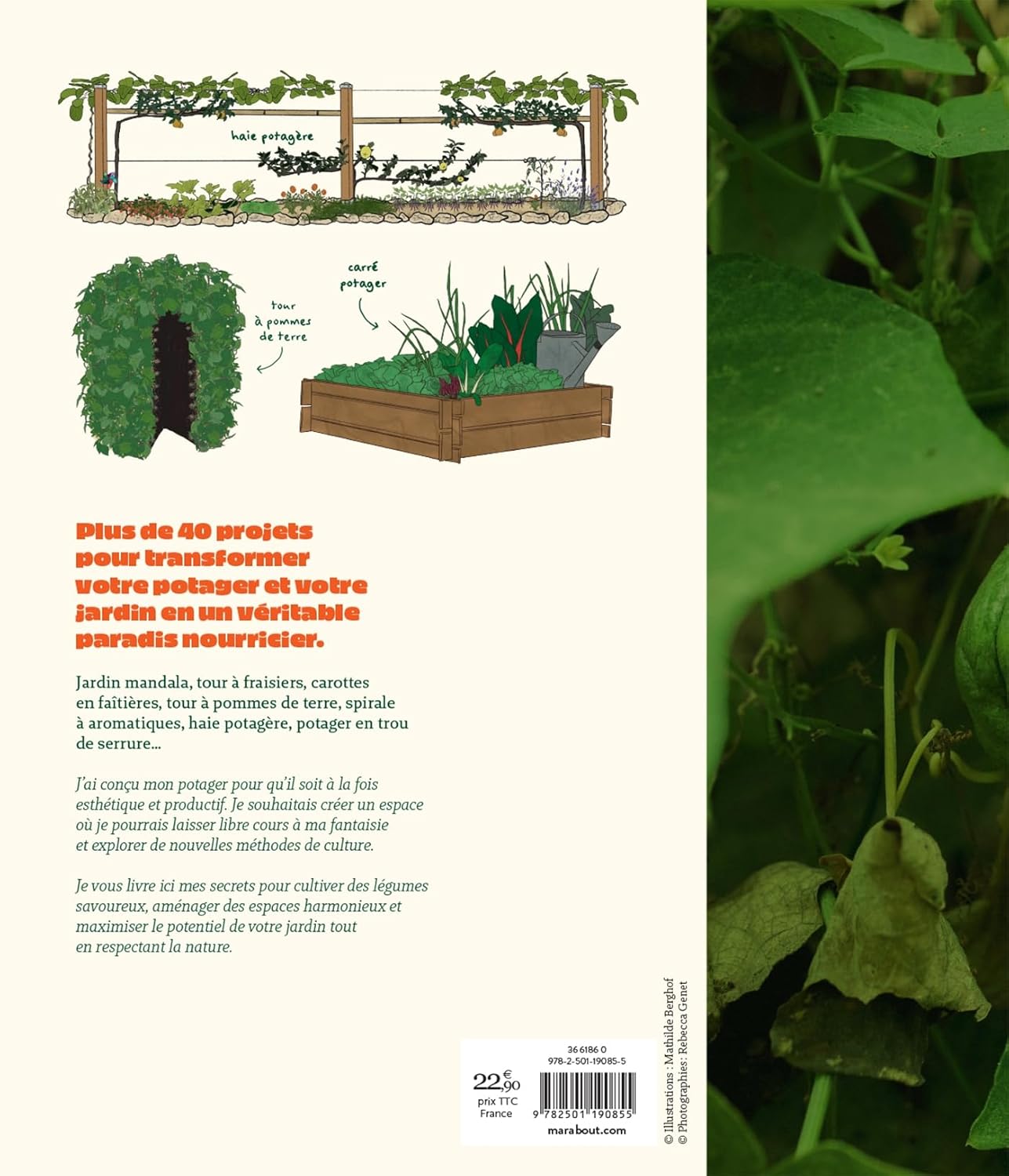 Potager épatant: 40 projets nourriciers pour embellir votre jardin