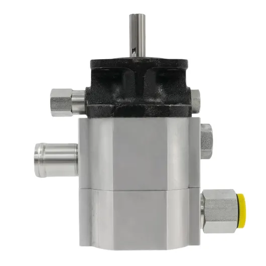 Pompe de fendeur de bois hydraulique haute pression 4000 PSI en aluminium 11 GPM (41,6 l/min) avec support de montage et clé à molette, remplacement pour fendeuse de bois, remorque basculante