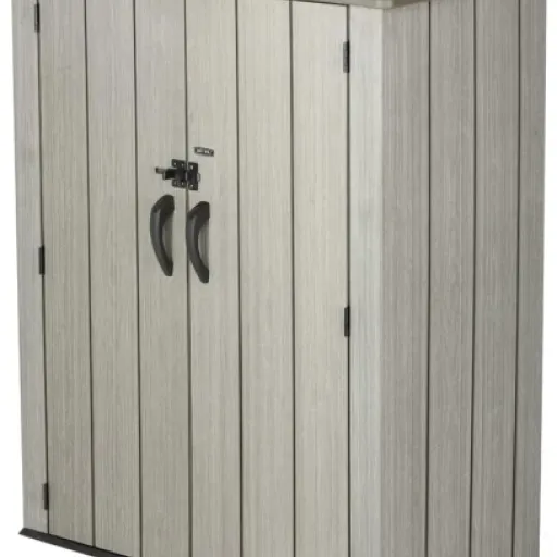 Test Lifetime Abri de Rangement Vertical 60209 : le cabanon compact qui range plus qu’il n’y paraît