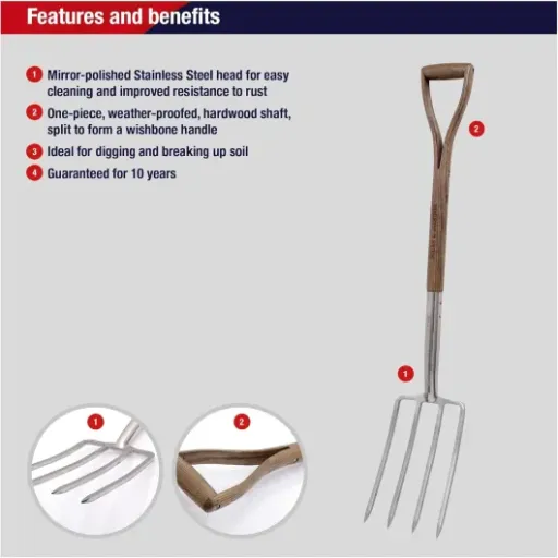Test Spear & Jackson 4550DF : la fourche de jardin qui fait le job sans chichis