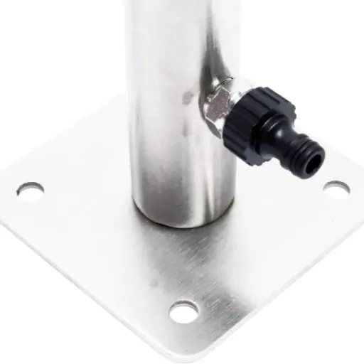 Test WilTec Colonne d’eau inox 95,5 cm : un point d’eau simple qui fait le job au jardin