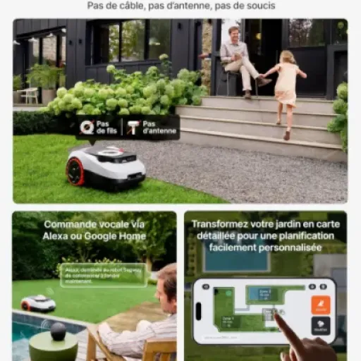 Test Segway Navimow i208 LiDAR : le robot tondeuse sans fil périmétrique qui simplifie (vraiment) la vie