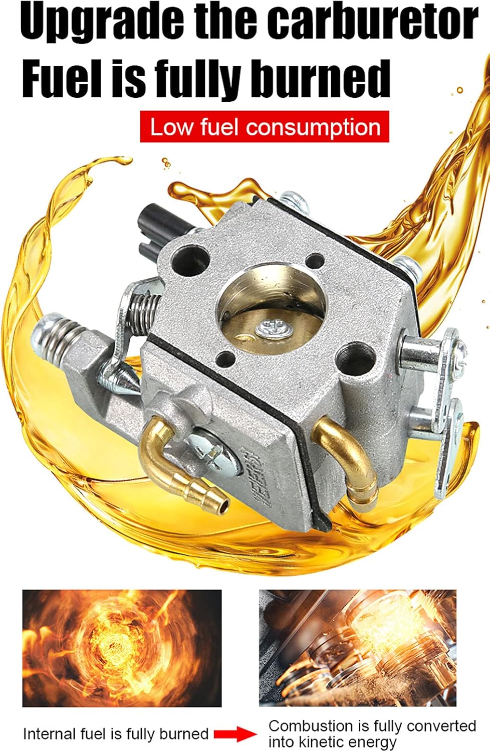 Taille-haie sans Fil, Coupe-Herbe, Taille-haie à Essence portatif, Longue portée, système Anti-Vibrations, Outils de Jardinage Professionnels Heavy Repair Single-edged