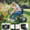 Test VEVOR Siège de Jardin Roulant : le tabouret sur roues qui soulage le dos (mais pas parfait)