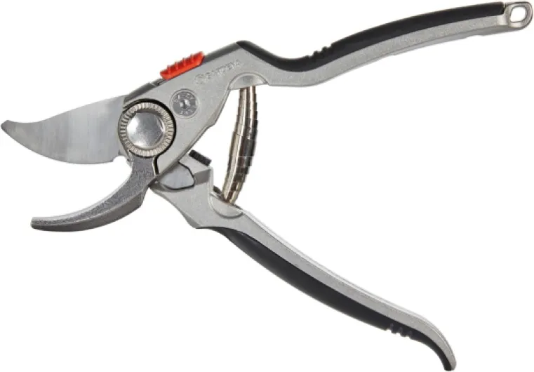 Sécateur BP 50 Premium de Gardena : sécateur à lame franche Premium, poignées robustes en aluminium, lame remplaçable, diamètre de coupe max - 24 mm (8702-20) 24 millimeters Bois frais