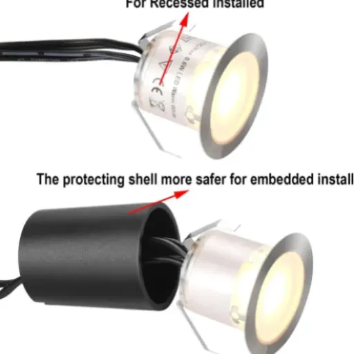 Test SMY Lot de 16 Spot LED Encastrable Extérieur : des petits spots qui font le job pour terrasses et jardins