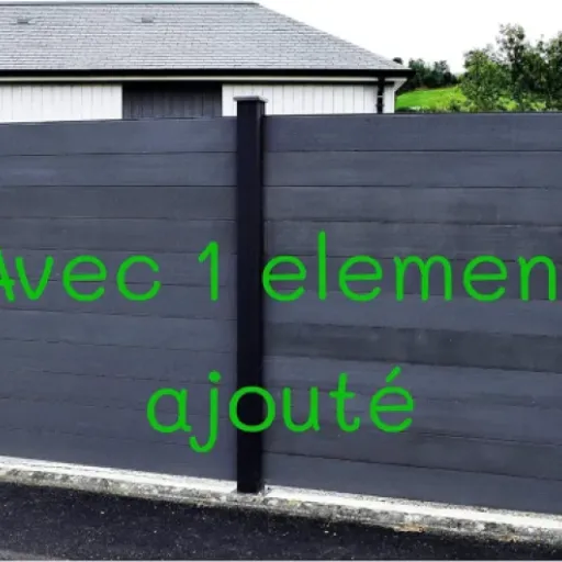 Test Brise Vent Vue / Départ de Clôture POST001 : le panneau composite qui fait le job sans entretien
