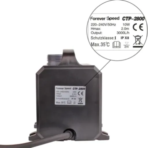 Test Forever Speed Super Eco 3000L/H : la petite pompe de bassin qui fait le job sans exploser la facture d’électricité