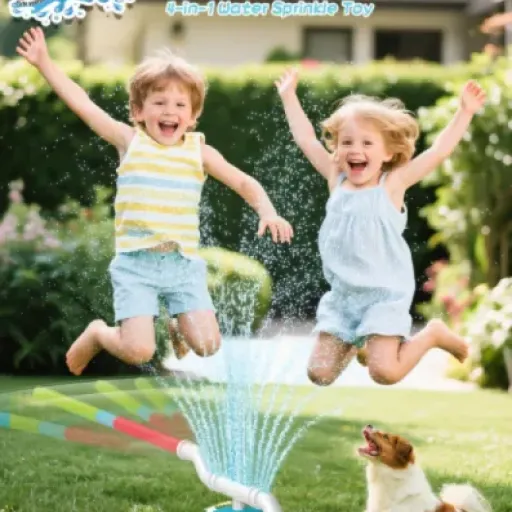 Test Kssvzz Tortue Jeux Extérieur 4-en-1 : un jeu d’eau sympa mais pas parfait pour le jardin