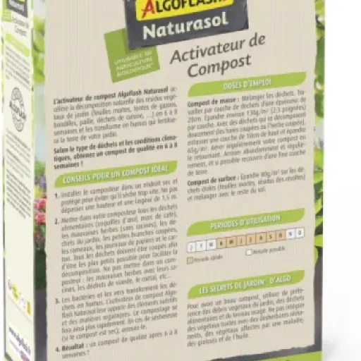Test Algoflash Naturalsol Activateur de Compost : le coup de pouce pour un compost qui bouge enfin