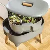 Test du lombricomposteur d’intérieur URBALIVE Anthracite : joli dans le salon, moins drôle avec les moucherons