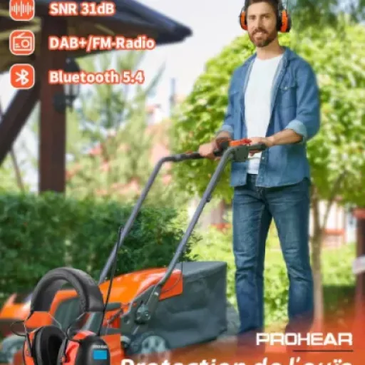 Test PROHEAR 033A : le casque anti-bruit radio/Bluetooth qui fait le job sur le chantier