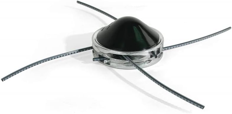 Jet Fit Tête de Coupe à 4 Fils, Tête Universelle à Installation Facile pour Coupe-Bordure à Manche Droit 40cc et Plus, Usage Professionnel ou Intensif, avec Fils Flexiblade (111111) 4-Line Head