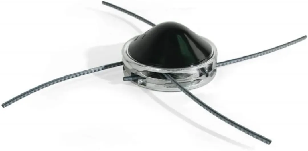 Jet Fit Tête de Coupe à 4 Fils, Tête Universelle à Installation Facile pour Coupe-Bordure à Manche Droit 40cc et Plus, Usage Professionnel ou Intensif, avec Fils Flexiblade (111111) 4-Line Head