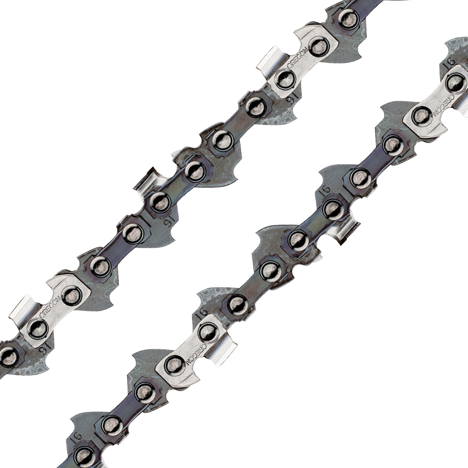 Lot de 3 Chaîne de Tronçonneuse Oregon 3/8" LP pour Guide de 45cm (18"), Jauge .050" (1,3mm), 62 Maillons - Chaîne de Rechange à Faible Rebond, Compatible Husqvarna, Mac Allister, Bosch et plus Unique